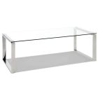 Salontafel kristal helder veiligheidsglas 18778