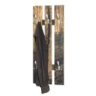 Wandkapstok van Ruwe planken