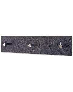 Wand Kapstok MDF Antraciet 34x8x5cm