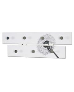 Kapstok wit decor 13133