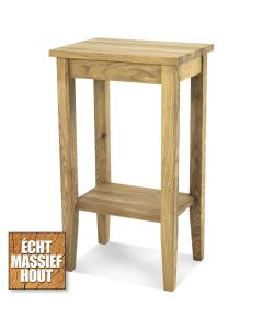 Nachttafeltje in massief geolied eiken.
