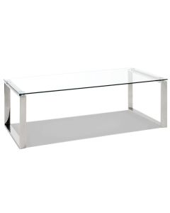 Salontafel kristal helder veiligheidsglas 18778