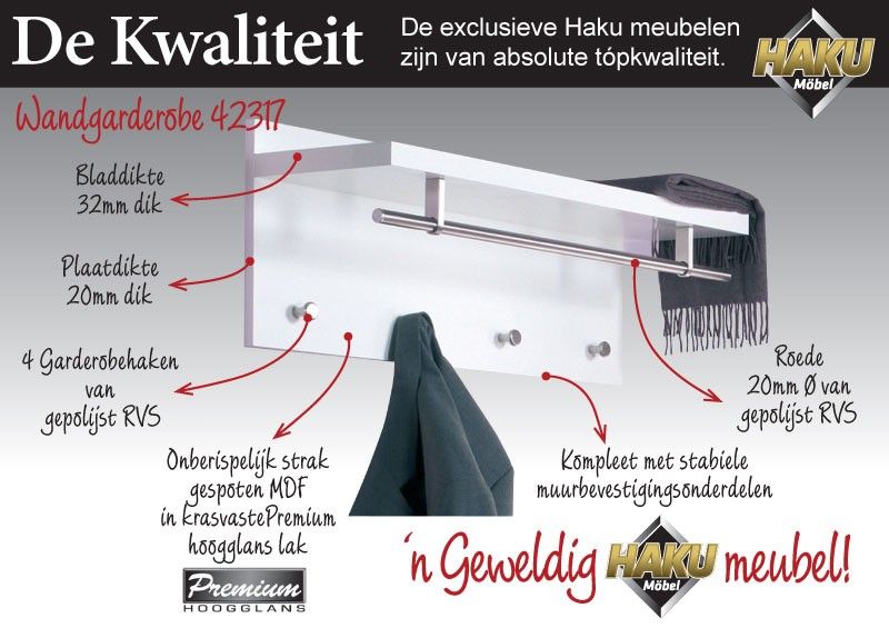 Kapstokken wit kopen? Bekijk ons assortiment Kapstokken wit kopen? Bekijk ons assortiment